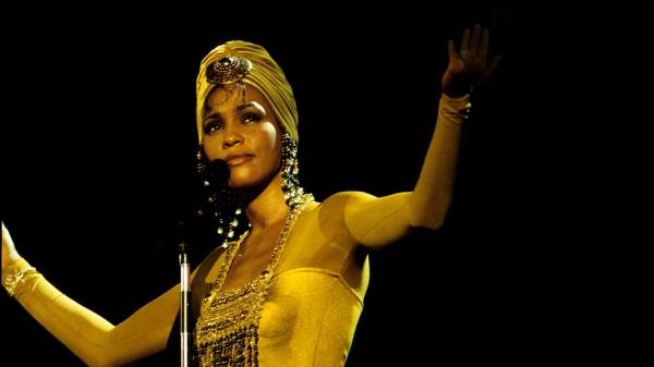 Whitney Houston in "The Co<em></em>ncert for a New South Africa [Durban]."